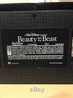 Disney's Beauty And The Beast VHS 1992 Black Diamond Edition