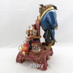 Disney's Beauty & The Beast 10th Anniversary 13 Figurine withSmall Water Globes