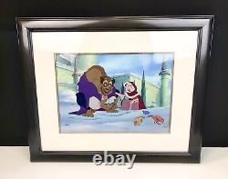 Disney's Beauty & The Beast Cel Hand Painted Character Cel Artwork