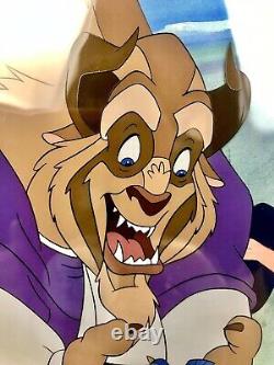 Disney's Beauty & The Beast Cel Hand Painted Character Cel Artwork