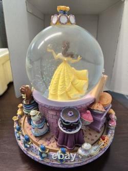 Disney's Beauty & The Beast Musicial Snowglobe, Mint In The Box