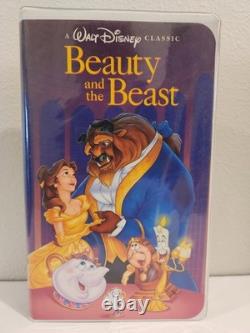 Disney's Beauty and The Beast VHS NM Black Diamond with Proof of purchase