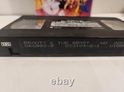 Disney's Beauty and The Beast VHS NM Black Diamond with Proof of purchase