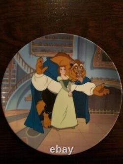 Disney's Beauty and the Beast 12 Knowles Bradford Exchange Collector's Plates