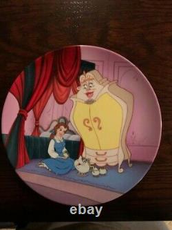 Disney's Beauty and the Beast 12 Knowles Bradford Exchange Collector's Plates