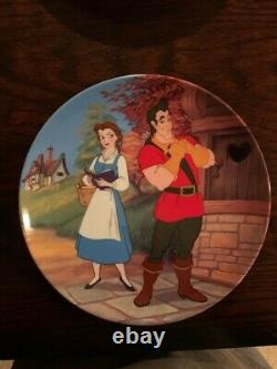 Disney's Beauty and the Beast 12 Knowles Bradford Exchange Collector's Plates