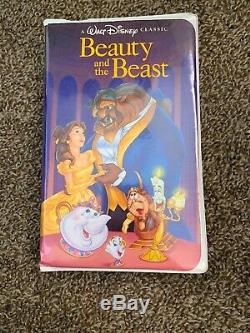 Disney's Beauty and the Beast 1992 VHS Black Diamond Classic VERY RARE