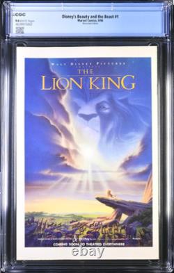 Disney's Beauty and the Beast #1 Newsstand Edition from Sept 1994