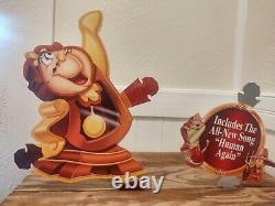 Disney's Beauty and the Beast 50th Anniversary Store Promotional Display. NIB