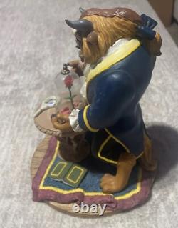 Disney's Beauty and the Beast Beast Figurine With Rose
