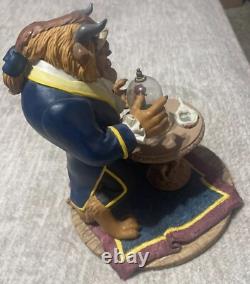 Disney's Beauty and the Beast Beast Figurine With Rose