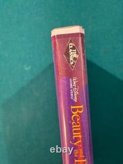 Disney's Beauty and the Beast Black Diamond VHS 1325 with Misprint Rare Disney's Beauty and the Beast Black Diamond VHS 1325 with Misprint Rare