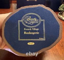 Disney's Beauty and the Beast French Village 7piece Ceramic set