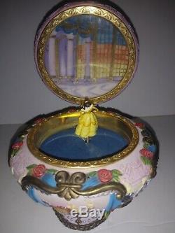 Disney's Beauty and the Beast Music Box Dancing 1991 Rare BELLE DOESN'T DANCE