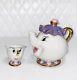 Disney's Beauty and the Beast Porcelain Tea pot and Tea Cup Set Mrs Potts & Chip
