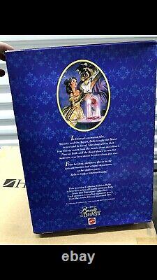 Disney's Beauty and the Beast Signature Collection Belle & Beast Barbie 1996 New