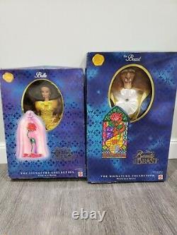 Disney's Beauty and the Beast Signature Collection Belle & Beast Barbie Doll Set