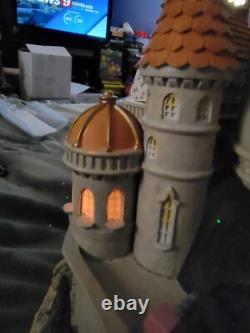 Disney's Beauty and the Beast Snowglobe Castle and Village With Music & Lights