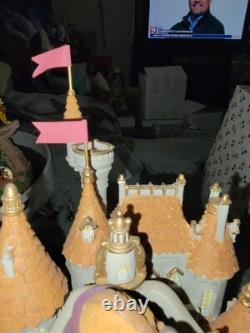 Disney's Beauty and the Beast Snowglobe Castle and Village With Music & Lights