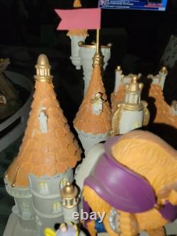 Disney's Beauty and the Beast Snowglobe Castle and Village With Music & Lights