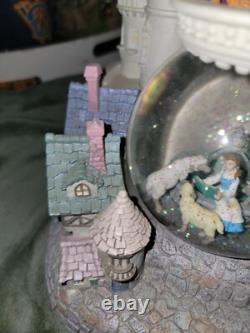 Disney's Beauty and the Beast Snowglobe Castle and Village With Music & Lights