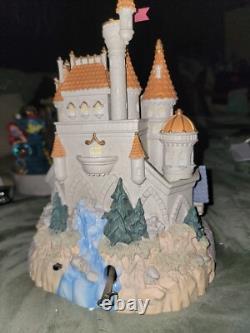 Disney's Beauty and the Beast Snowglobe Castle and Village With Music & Lights