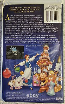 Disney's Beauty and the Beast The Enchanted Christmas VHS (11529)