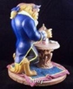 Disney's Beauty and the Beast withrose statue WDS