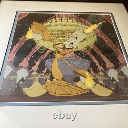Disney's Host With The Most Lumiere Ltd Ed Framed Beauty And The Beast