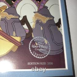 Disney's Host With The Most Lumiere Ltd Ed Framed Beauty And The Beast