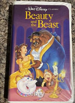Disney's Ultra Rare Pre Release 070692 Beauty And The Beast Black Diamond Vhs
