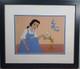Disney sericel Signed Paige O'Hara Voice Beauty Beast cel