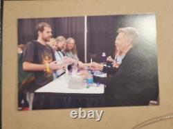 Disney sericel Signed Paige O'Hara Voice Robby Benson Beauty Beast cel