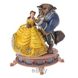 Disney store Beauty and the Beast Be our guest Figures with music box Bell 1100