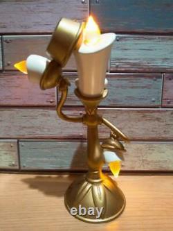 Disney store Beauty and the Beast Lumiere LED Light Character Goods interior Toy