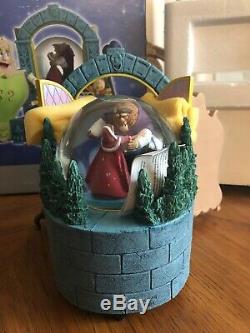 Disney store Beauty and the Beast musical snow globe, NEW IN BOX