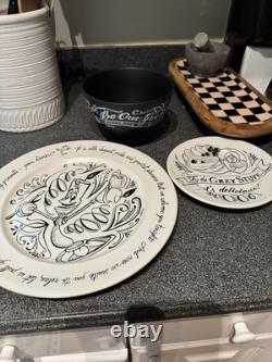 Disneys Beauty and the Beast dinnerware- no longer sold