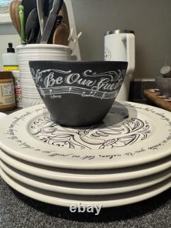 Disneys Beauty and the Beast dinnerware- no longer sold