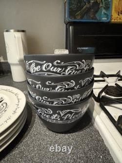 Disneys Beauty and the Beast dinnerware- no longer sold