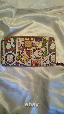 Dooney & Bourke Beauty and the Beast Belle Large Tote Purse and Wallet