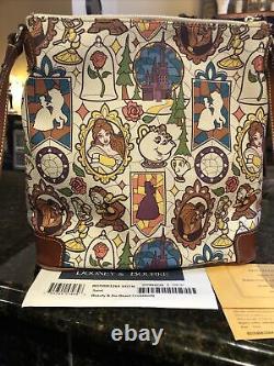 Dooney & Bourke Disney Beauty And The Beast Stained Glass Crossbody