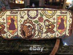 Dooney & Bourke Disney Beauty And The Beast Stained Glass Crossbody