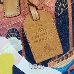 Dooney Bourke Disney Beauty Beast Belle Tote Hand Bag Purse Dream Big Princess