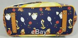 Dooney Bourke Disney Beauty Beast Belle Tote Hand Bag Purse Dream Big Princess