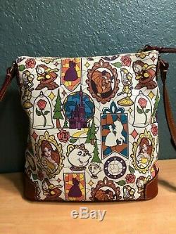Dooney & Bourke Disney Beauty and The Beast Belle Crossbody Bag Purse Rare