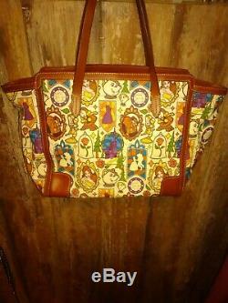 Dooney and bourke disney purse Beauty and the beast Large purse