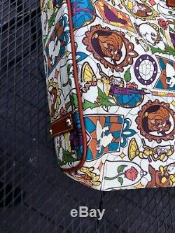 EUC Disney Dooney & Bourke Beauty and the Beast Large Helena Shopper Tote Bag