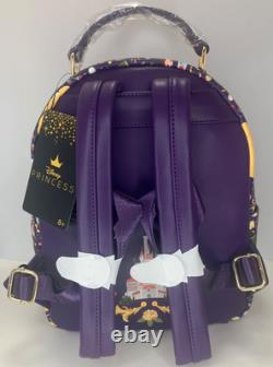 EXCLUSIVE Loungefly Disney Beauty and Beast Belle Enchanted Beauty Rose Backpack