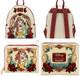 EXCLUSIVE Loungefly Disney Beauty and the Beast Belle Floral Backpack + Wallet