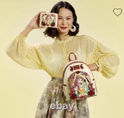 EXCLUSIVE Loungefly Disney Beauty and the Beast Belle Floral Backpack & Wallet